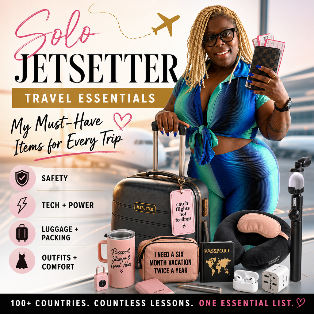 Solo Jetsetter Travel Essentials